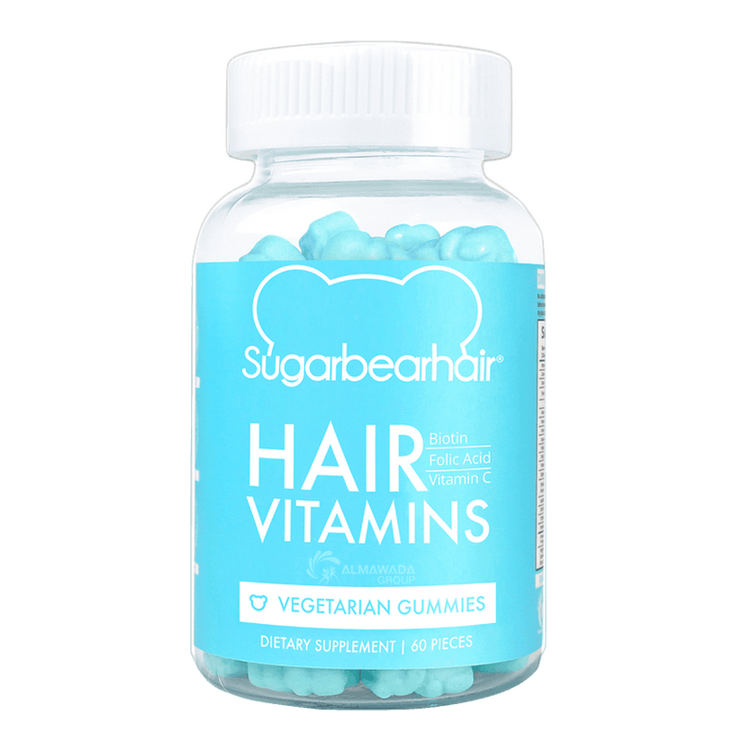 Sugar Bear Hair Vitamins Vegan Gummies 60s Sugar Bear Hair Vitamins Vegan Gummies 60s